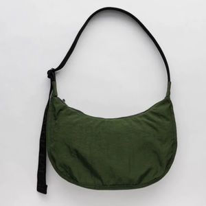 Baggu medium crescent nylon bag laurel bay